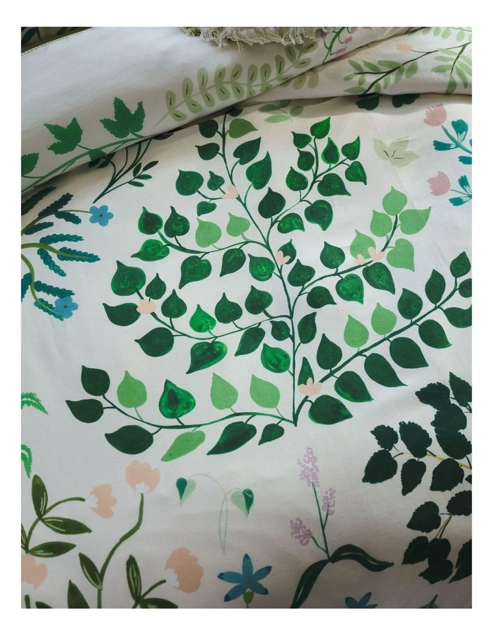 Lilly Quilt Cover Set in Vanilla