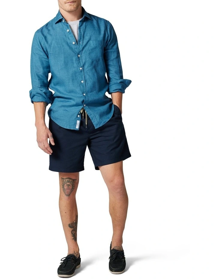 Gunn Resort 7" Short in Navy