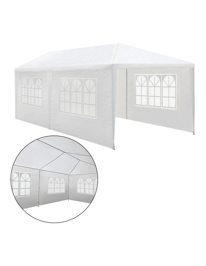Gazebo Tent 3M X 6M In White