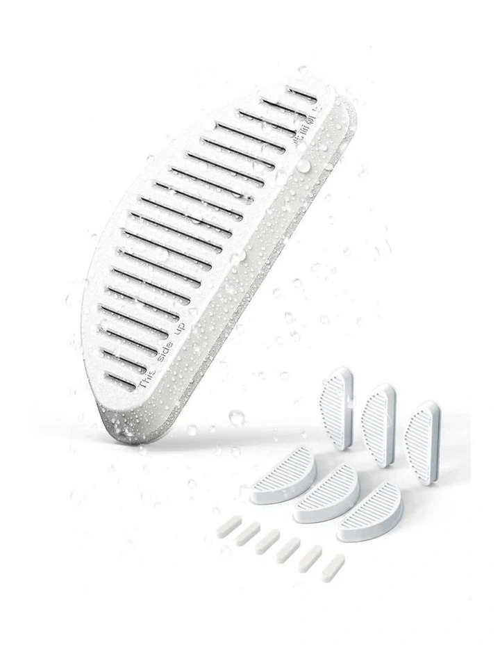 Zero Water Fountain Replacement Filter For Zero Pet 6 Piece in White