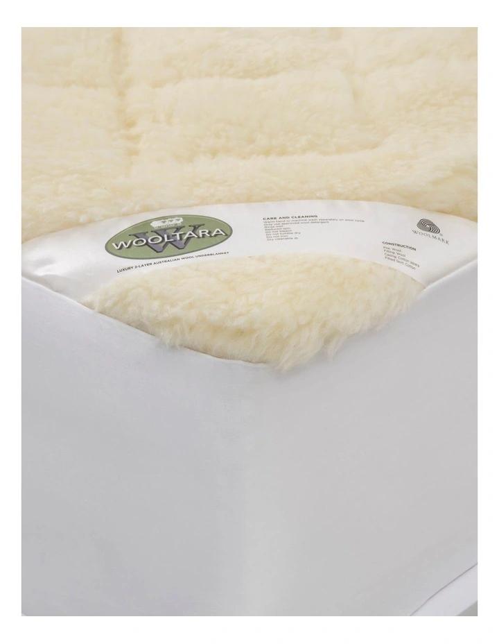 Imperial Luxury 2 Layer Reversible Washable Australian Wool Underblanket