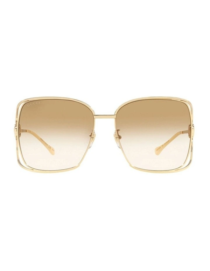 GG1020S Sunglasses in Gold