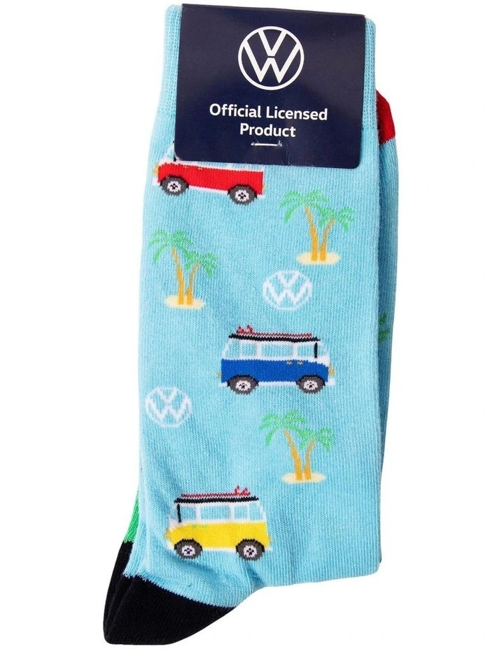 Combi Vacay Socks in Blue