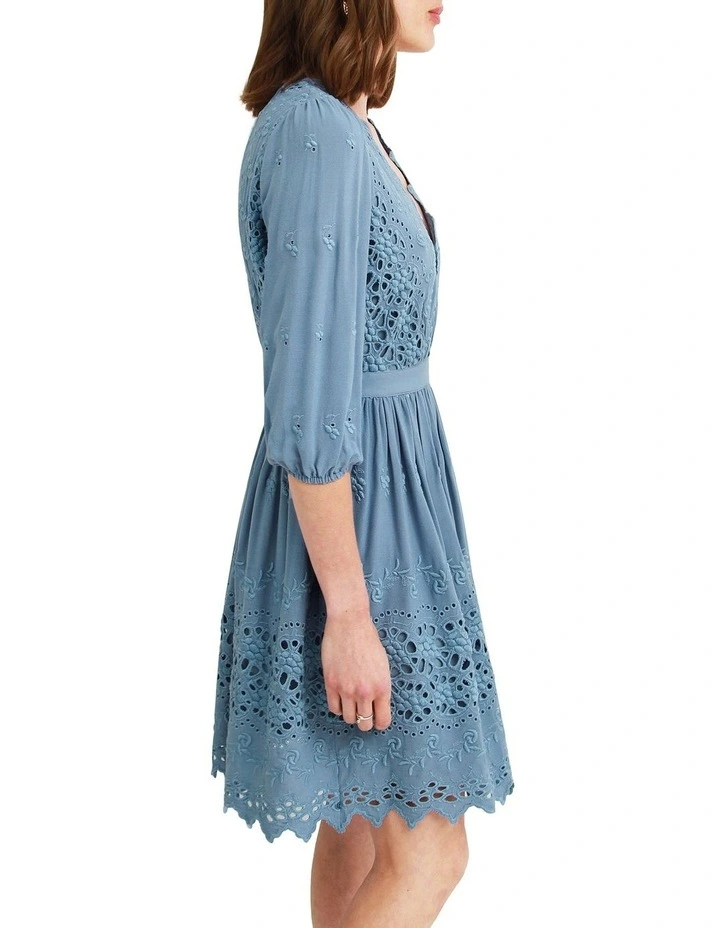 Sweet Talk Eyelet Mini Dress