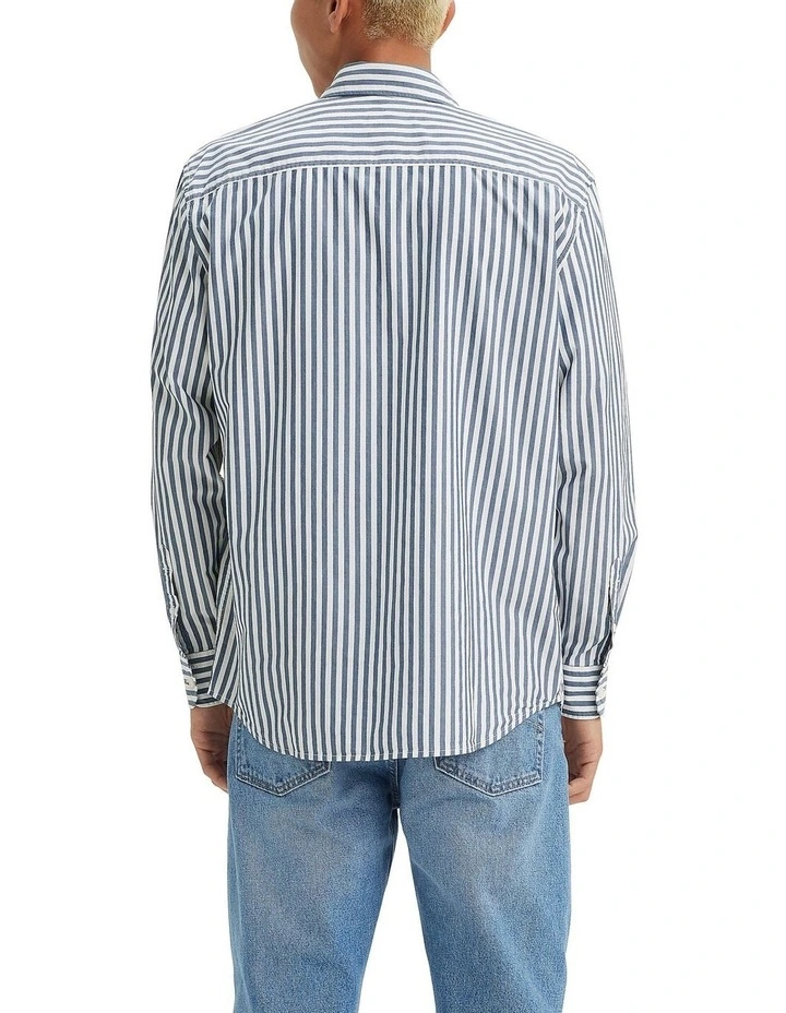 Authentic Button Down Shirt in Estate Blue