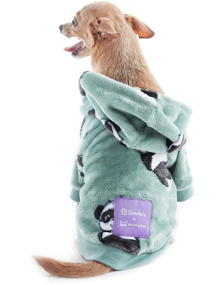 Uggo Wear Dog Hoodie in Sage