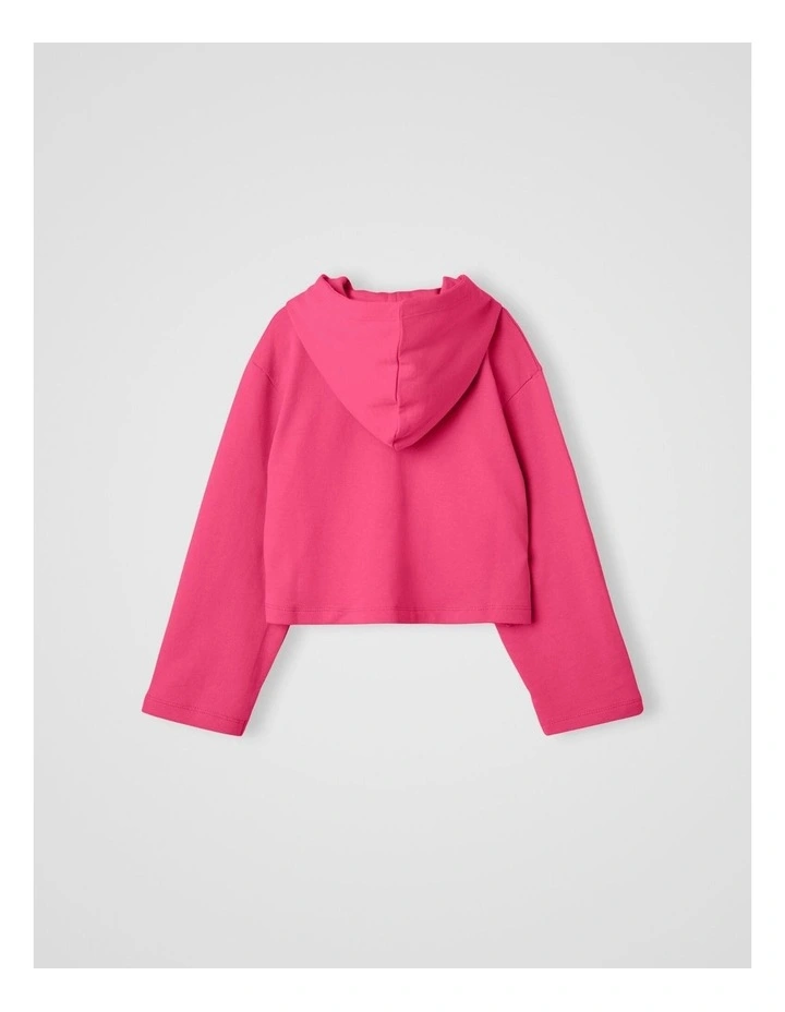 Viala Cropped Sweatshirt in Pink