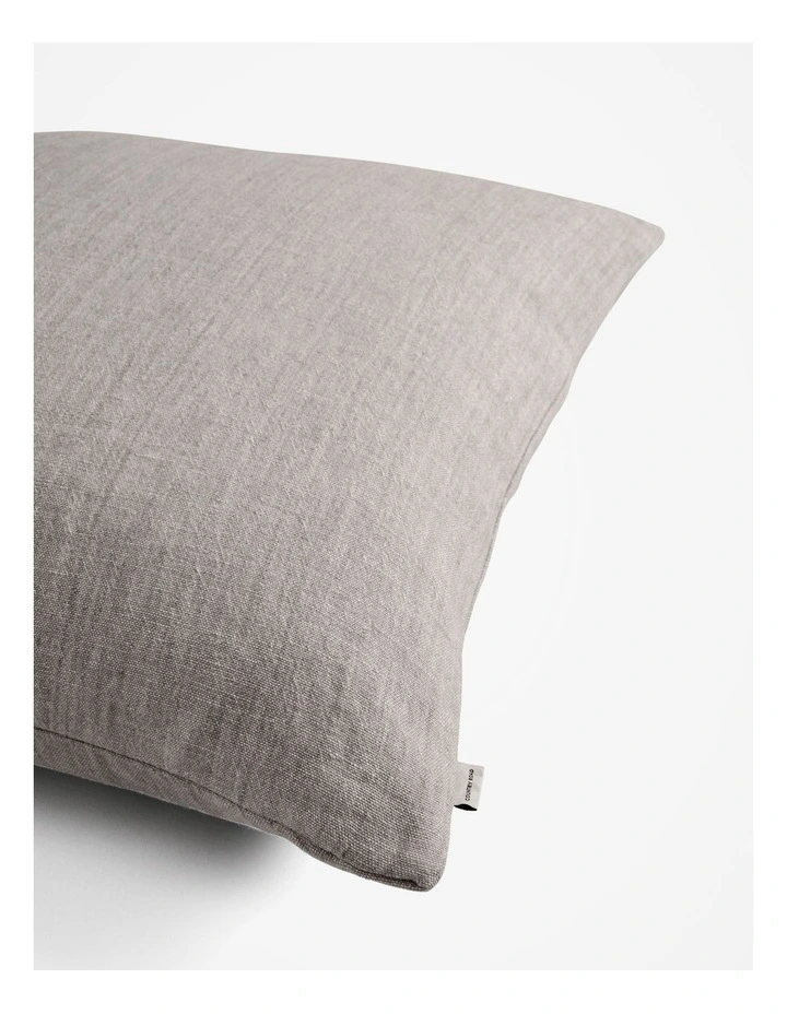 Cove Linen 60x60 Cushion in Pale Grey