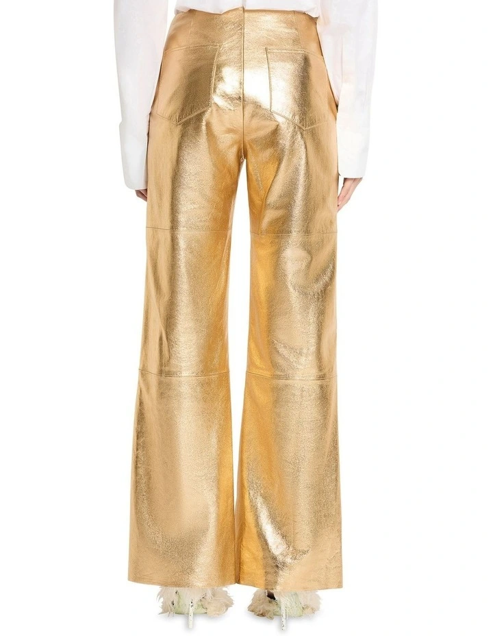 Midnight City Pant in Gold