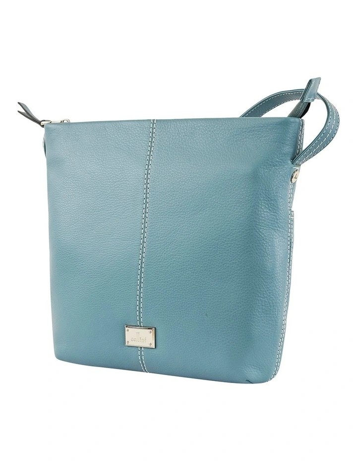 Nelson Crossbody Bag in Turquoise