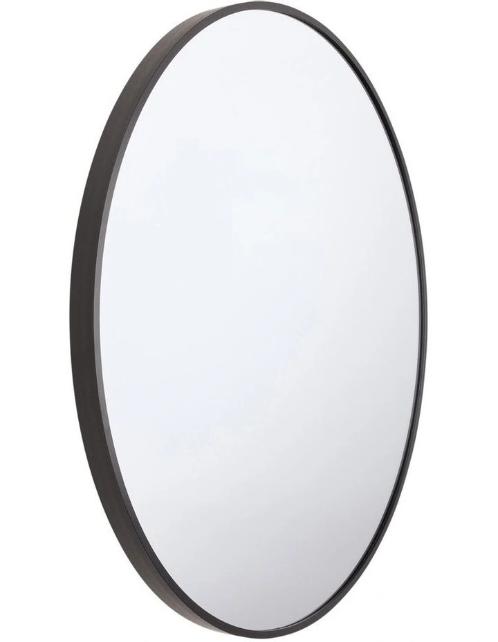 STACEY Aluminium Mirror 80cm in Black