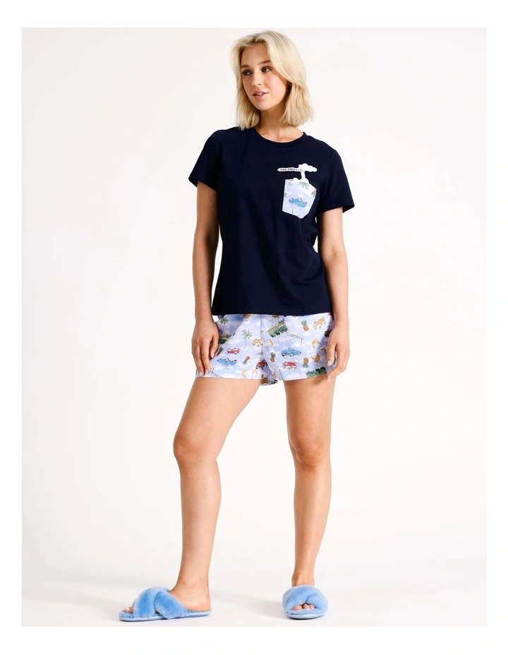 Cloud Short & Placement Tee in Dreamville Print