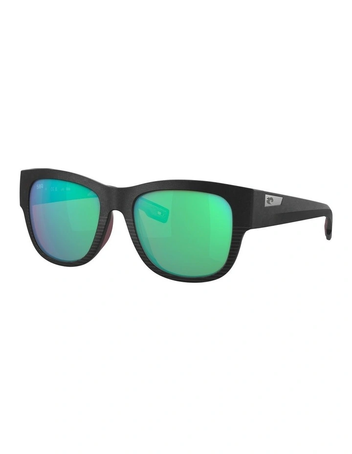 Caleta 6S9084 Polarised Sunglasses In Black