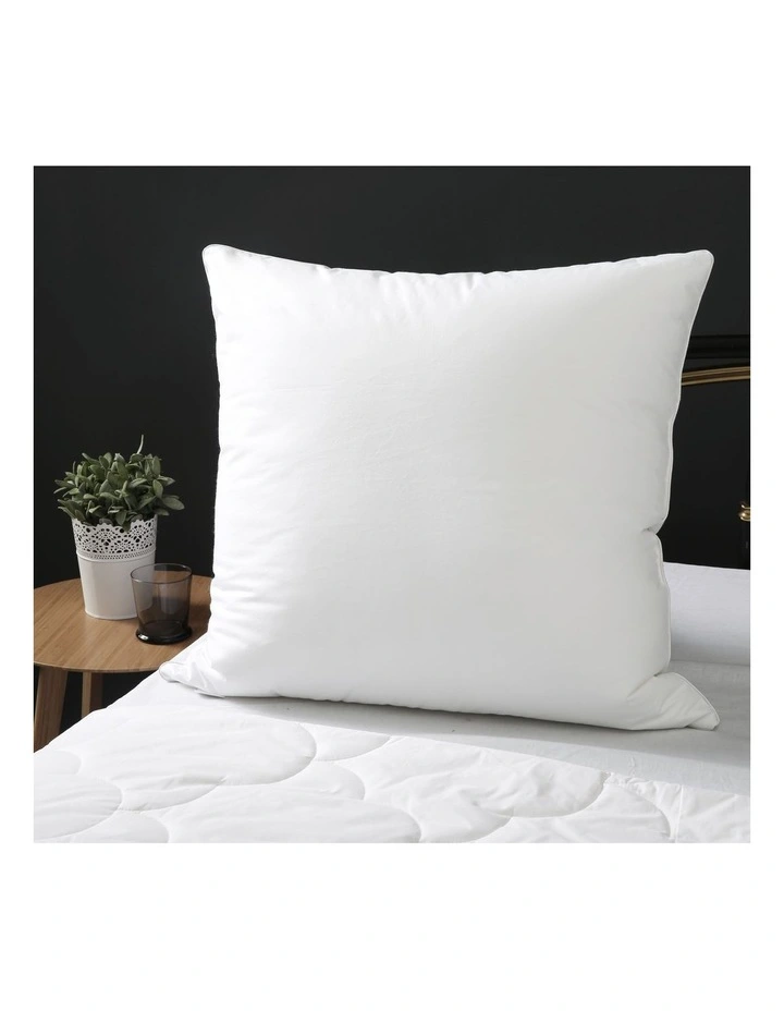 Down Alternative Microfibre European Pillow 65x65cm in White