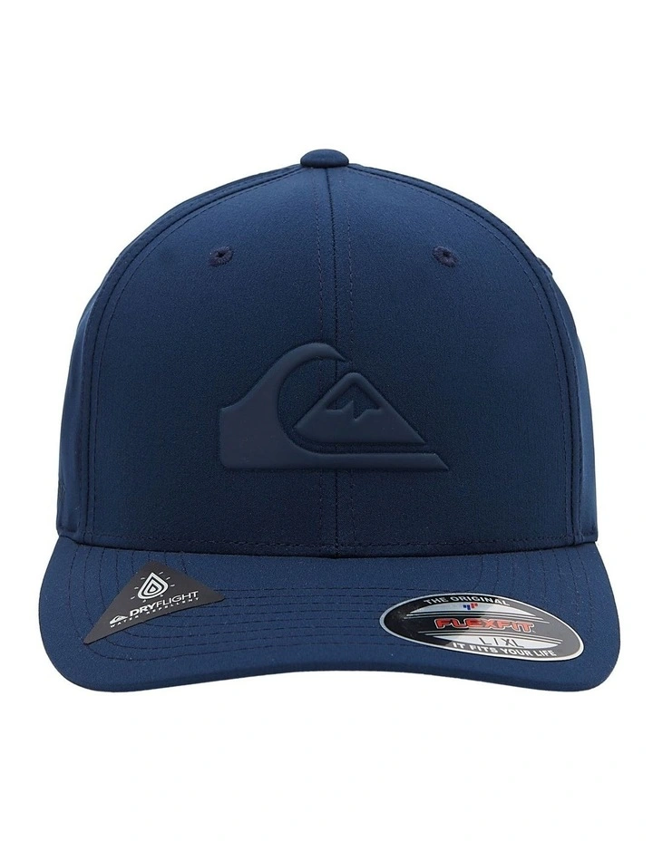 Amped Up Flexfit Cap in Navy Blazer