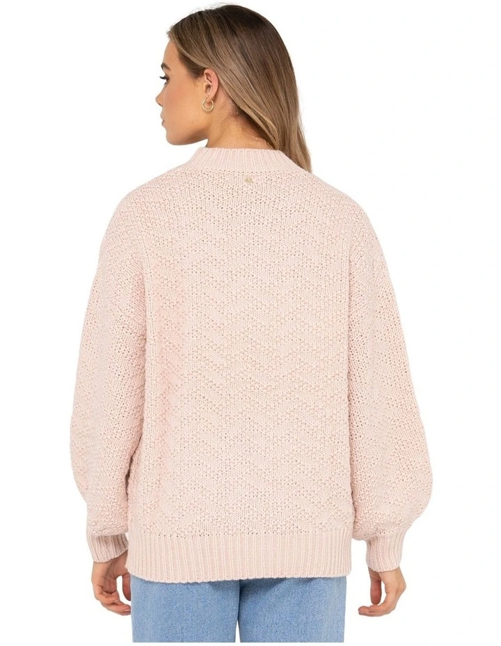 Loulou Crew Knit in Pink