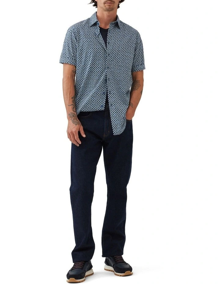 Yates Point Shirt in Indigo