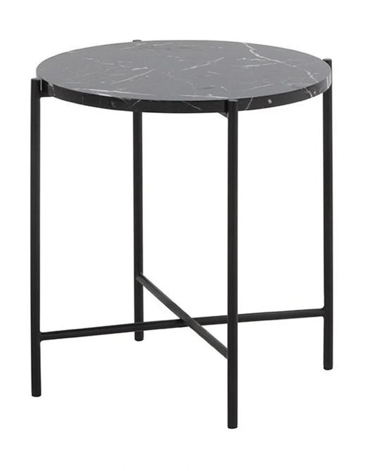 Jaden Side Table Small 45cm Black