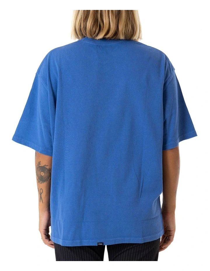 Spectral Oversized Tee in Vintage Royal Blue