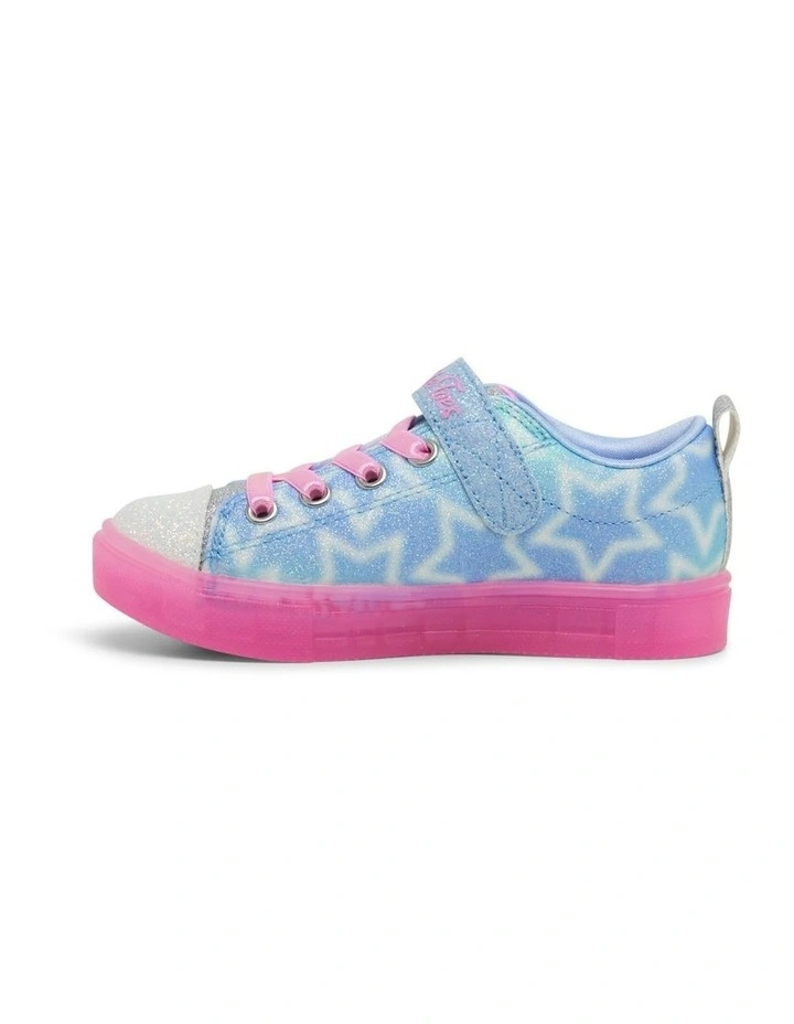 Twinkle Toes Dreamsicle Sneakers in Lt Blue