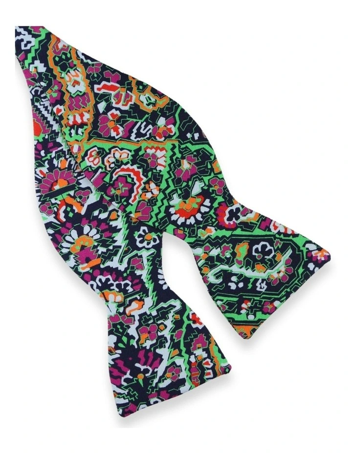 Indi Pattern TYO Bow Tie in Blue