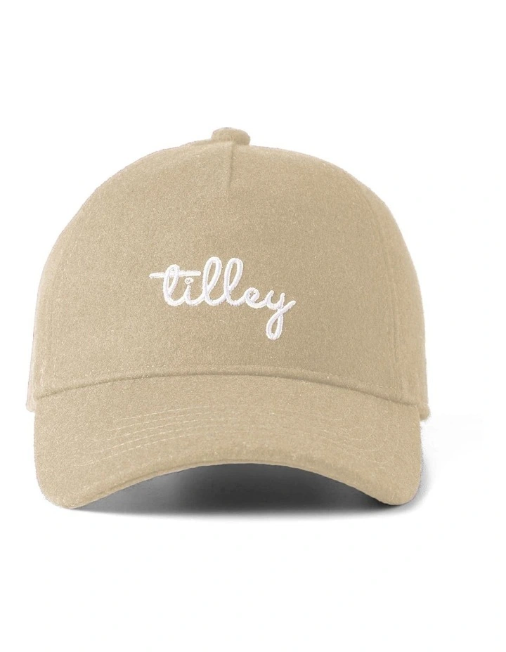 Wool Ball Cap in Light Camel