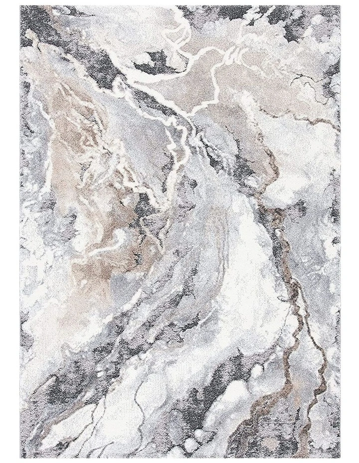 Mineral 222 Rug in Grey