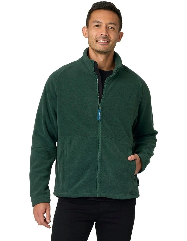 Nangu Fleece Jacket in Dark Green