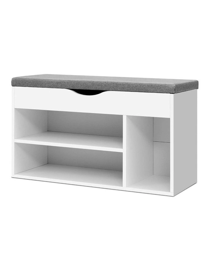 Shoe Cabinet Bench Shoes Organiser Storage Rack Shelf White Cupboard Box