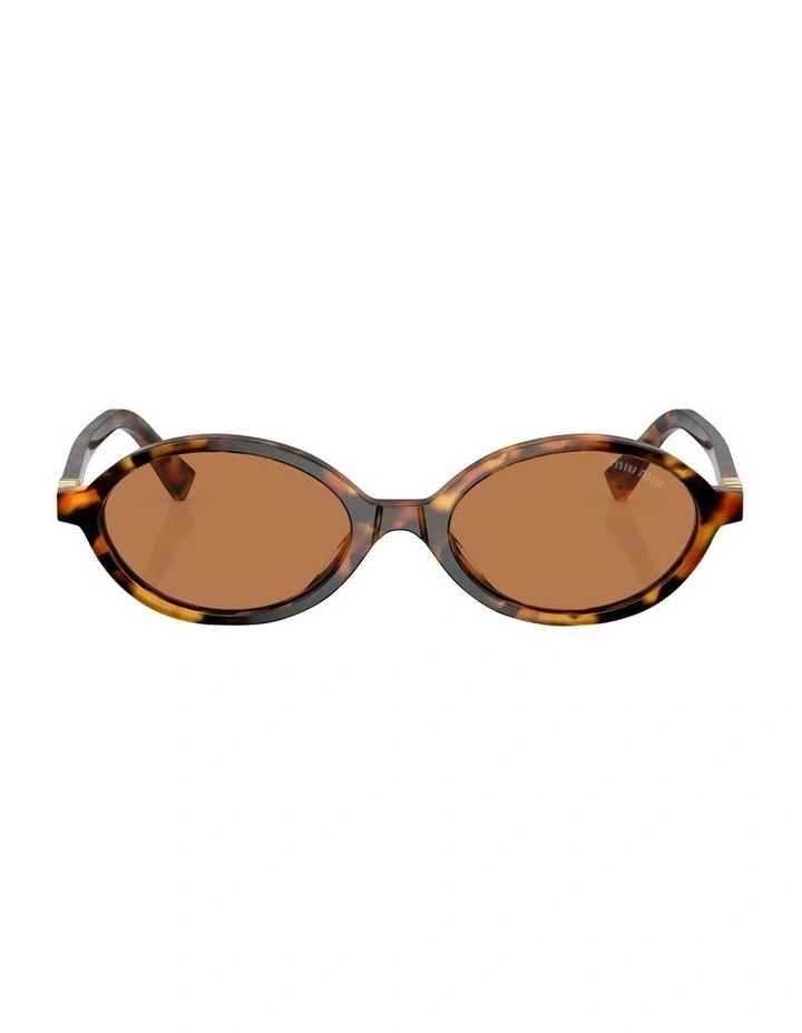 MU 04ZS Sunglasses in Tortoise