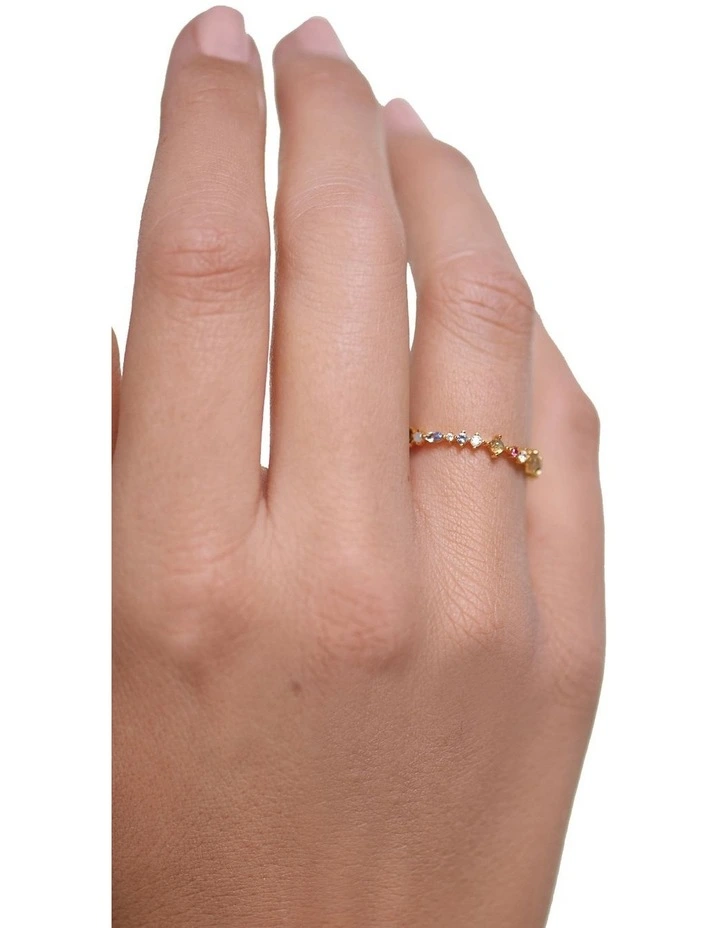 Papillon 18ct Gold Plated Ring