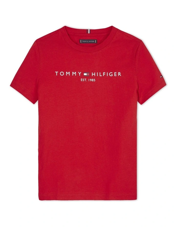 Essential Tee (3-7 Years) in Red