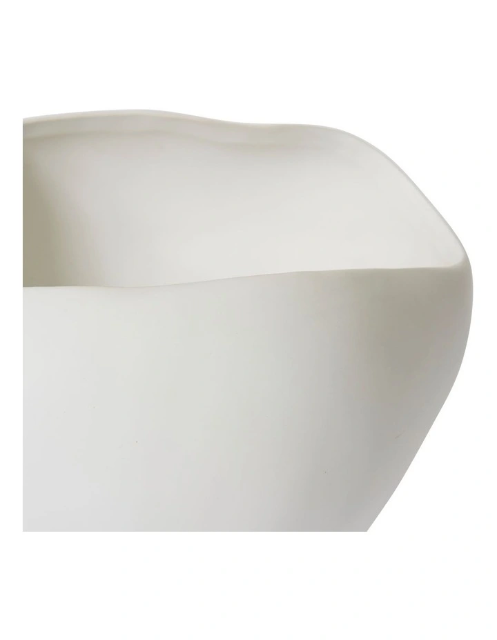Zelma Vase 22cm in White