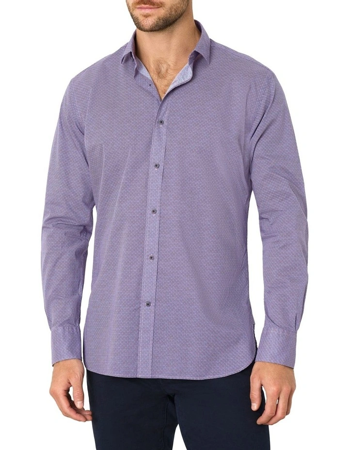 Sorrentine Print Shirt in Pink