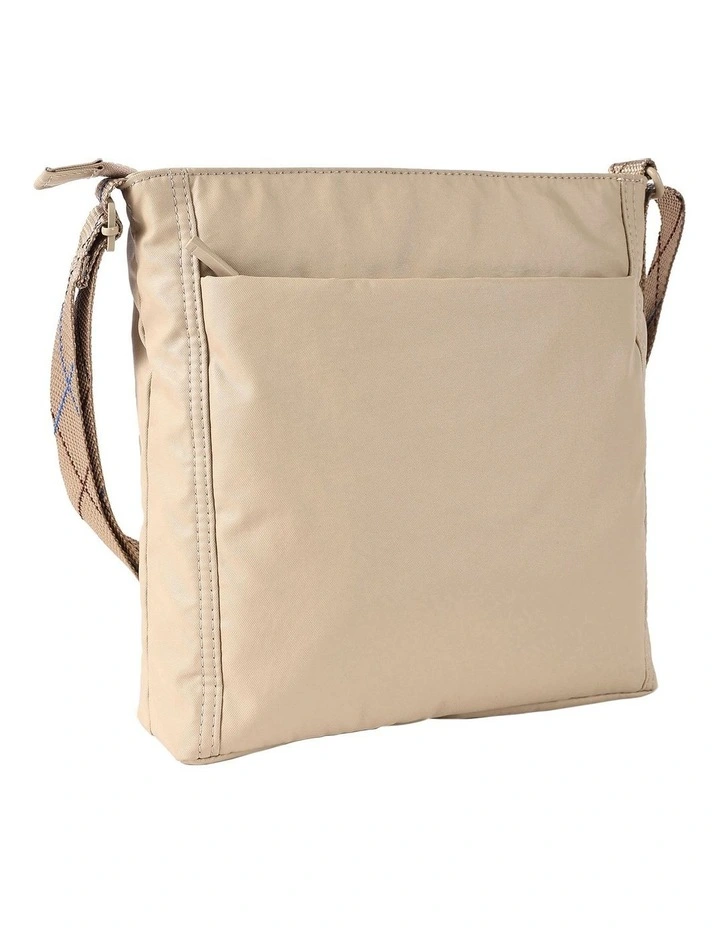 Orva RFID Crossbody Bag in Safari Beige