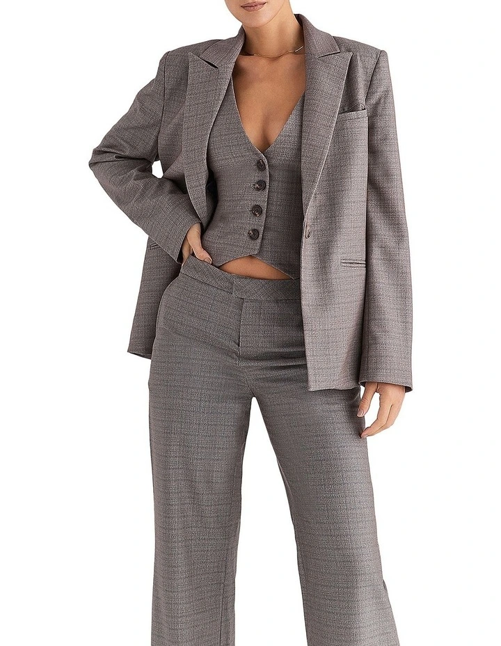 Oversized Blazer in Brown