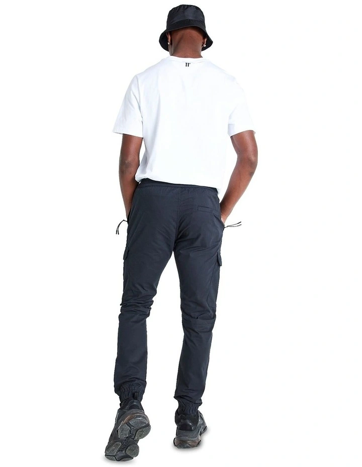 Cuffed Cargo in Black
