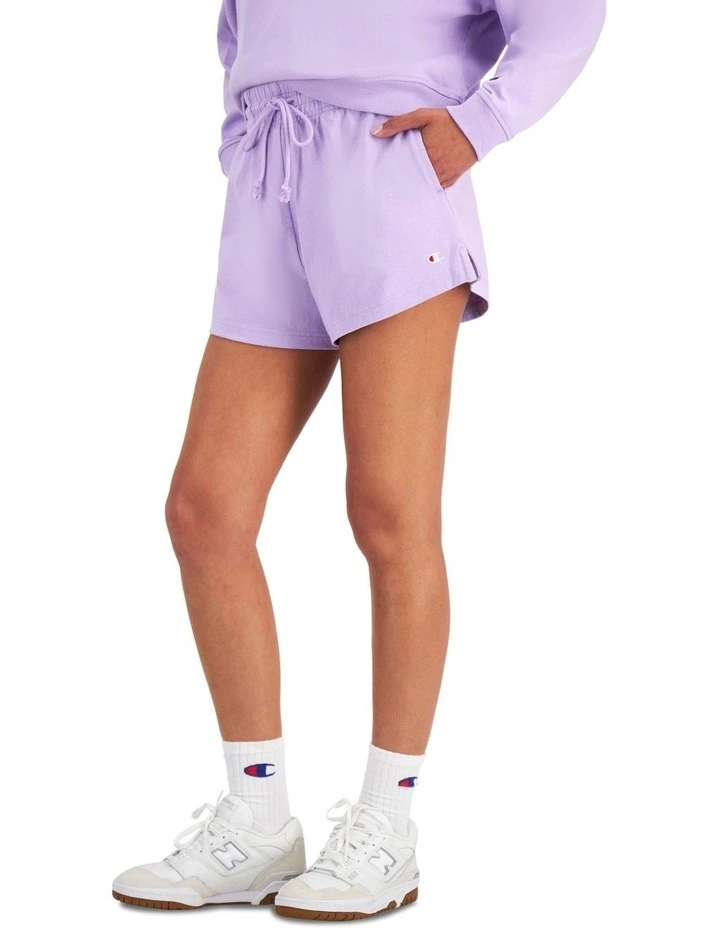 Heavyweight Jersey Shortie in Passionflower