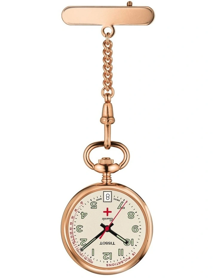Infirmires T81722392 Pocket Watch in Rose Gold