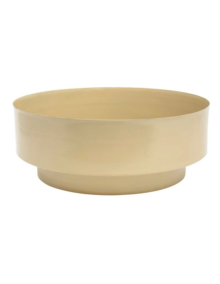Carrson Display Bowl 32x12cm in Tortilla