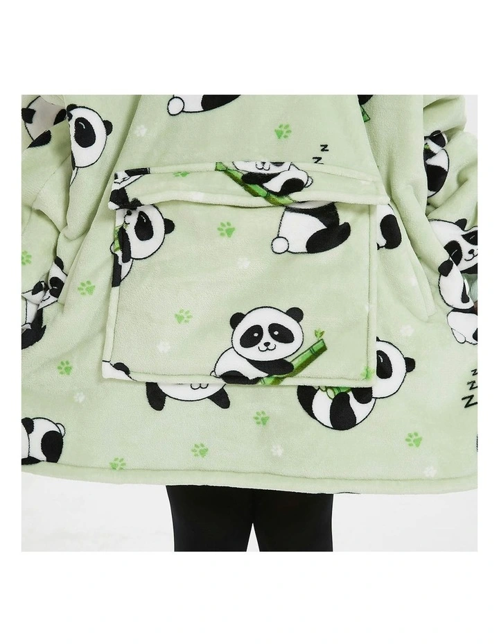 Hoodie Blanket in Green
