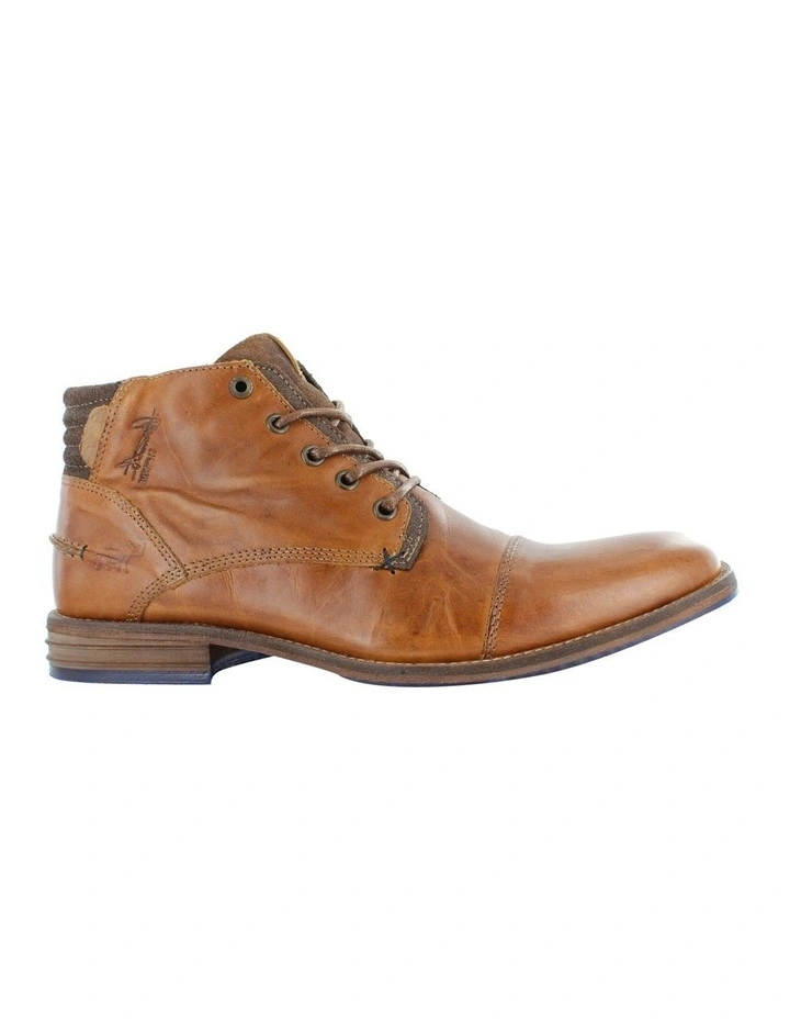 Chambers Lace Up Boot in Tan