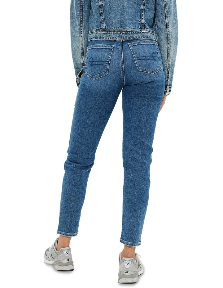 Stretch Mom Jean in Blue