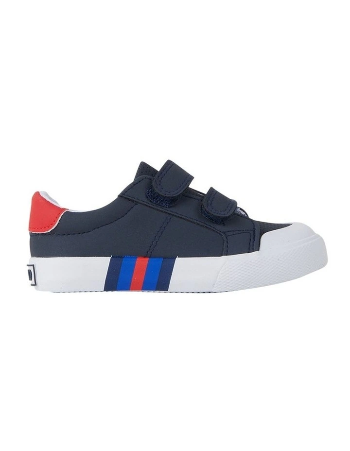 Mikey Sripe Sneakers in Navy