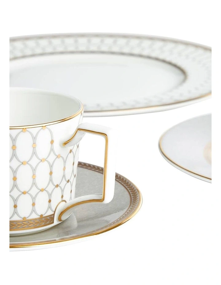 Renaissance Grey 5 Piece Place Setting in Grey