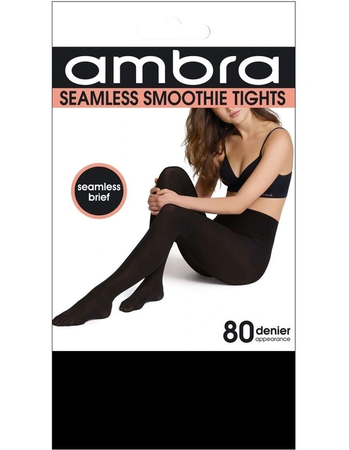 Seamless Smoothie Opaque Tight Black