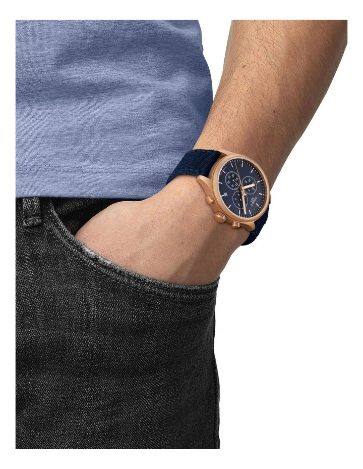 Chrono XL T1166173704100 Watch in Blue