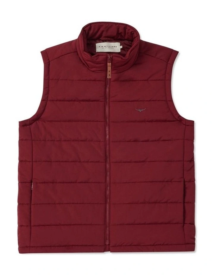 Patterson Creek Vest in Burgundy