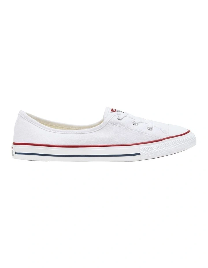 Chuck Taylor All Star Ballet Optical Sneaker in White