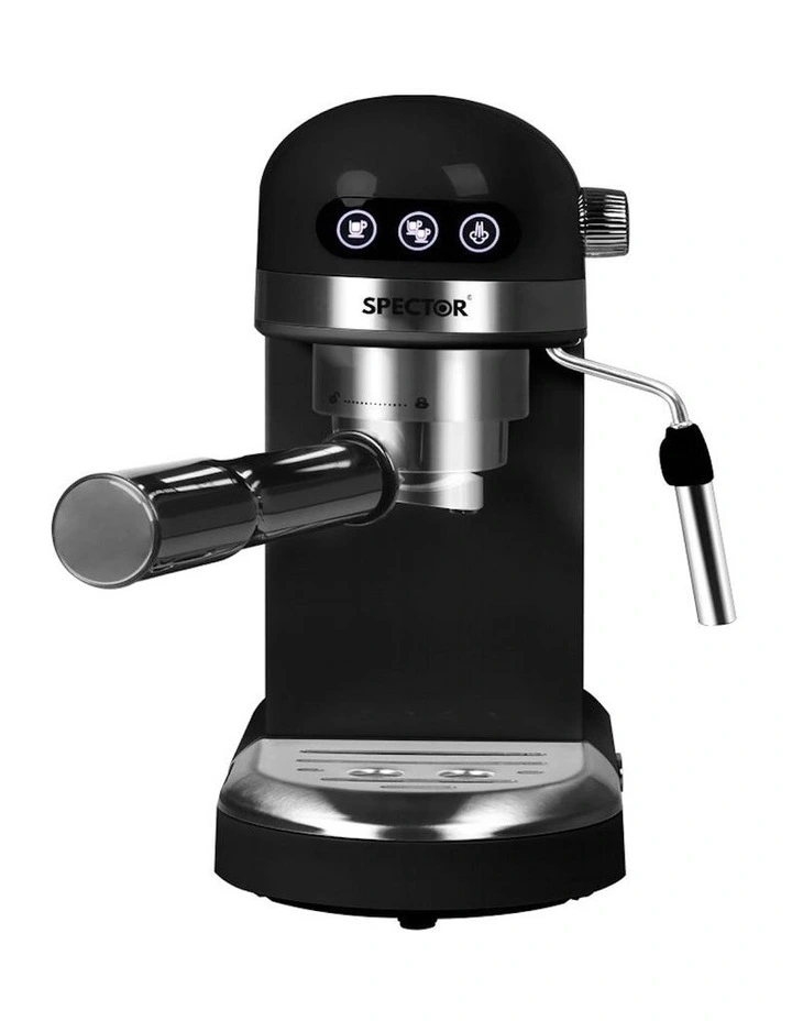 Espresso Coffee Machine in Black